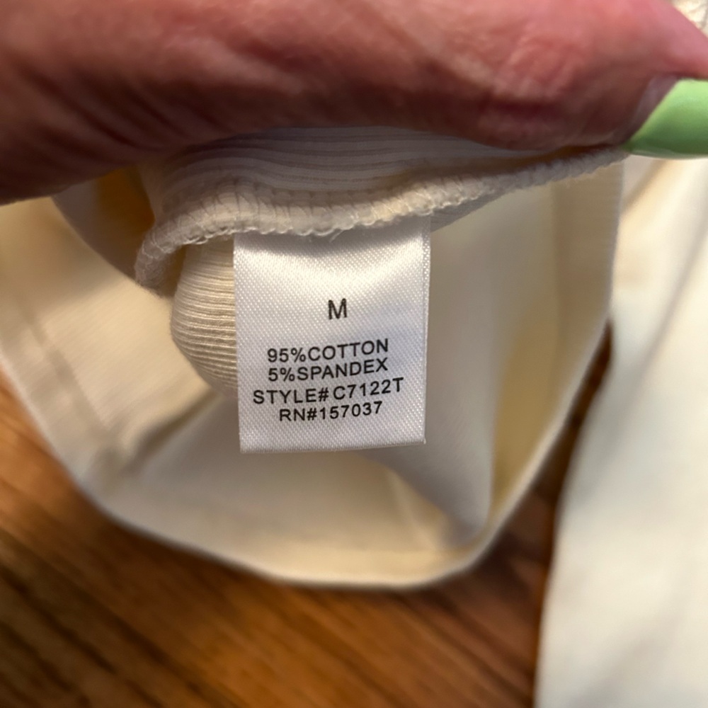 et clet long sleeve ribbed top - Picture 5 of 5